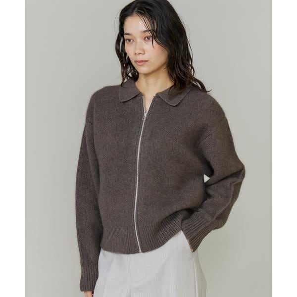 追加2》配色トリミングミラノリブショートジャケット | ノーブル(Noble