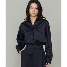 《大きいサイズ》2WAYブラウス