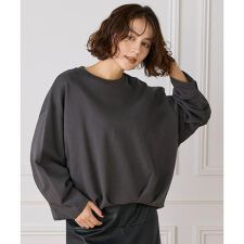 フロントタック裏毛プルオーバー《YVON》