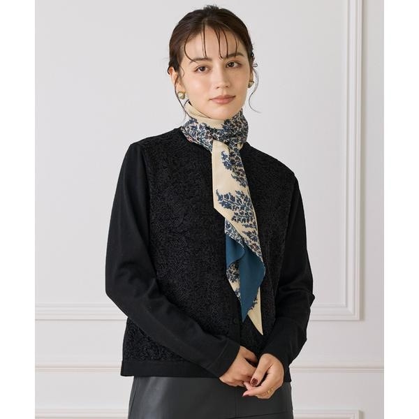 チャイニーズラクーン接結カーディガン | ロペ(ROPE') | マルイウェブ