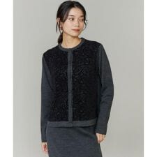 《大きいサイズ》レースカーディガン