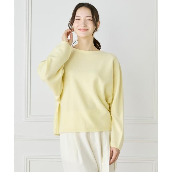 大きいサイズ》チャイニーズラクーンVネックニット | イネド(INED