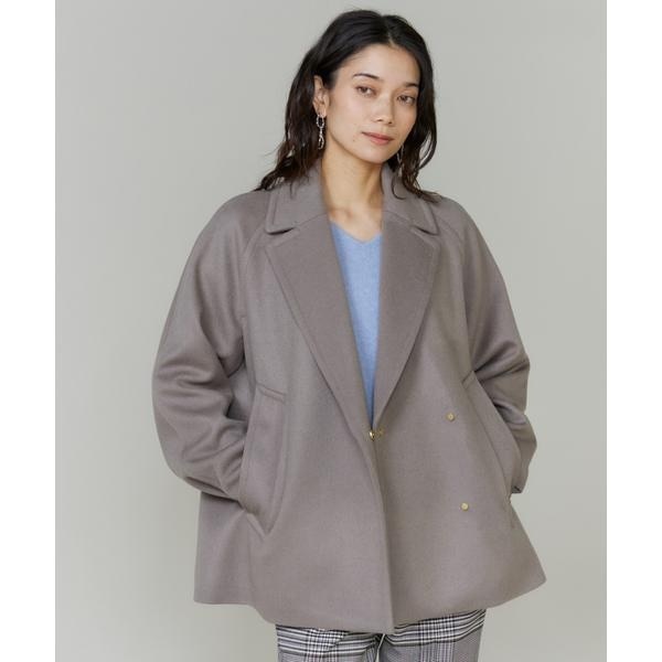 滝沢眞規子さん着用】MANTECOPureリバー Pコート | 23区(23KU