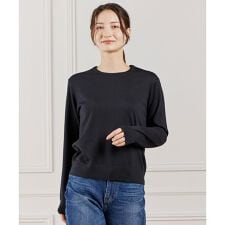 FF30ゲージ クルーネックニット