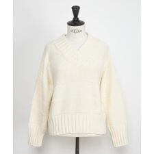 CASHEART カシミヤ編地変化バルキーニット