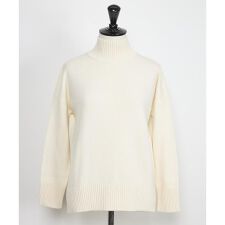CASHEART カシミヤハイネックニット