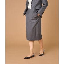 シルクウールタイトスカート《Loro Piana》