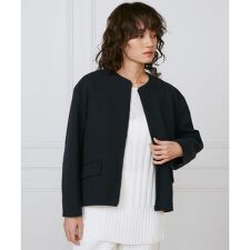 《大きいサイズ》フロントジップブルゾン《la veille by SUPERIOR CLOSET》