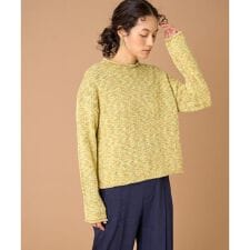 《大きいサイズ》ロールネックニットプルオーバー