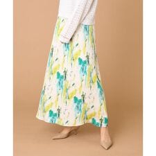 プリントフレアスカート