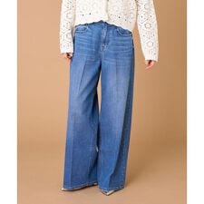 《INED別注》ハイライズ・バギーデニム　Wild Ginger《Healthy DENIM》