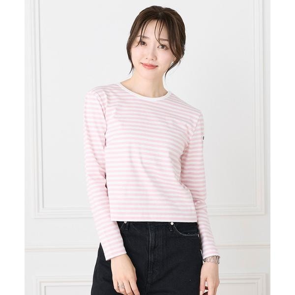 ルミノア ボーダーカットソー MADEMOISELLE《Le minor》 | イネド(INED