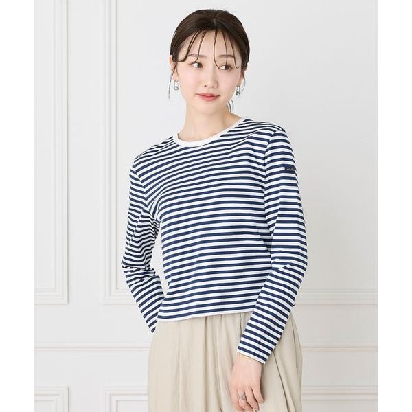 ルミノア ボーダーカットソー MADEMOISELLE《Le minor》 | イネド(INED