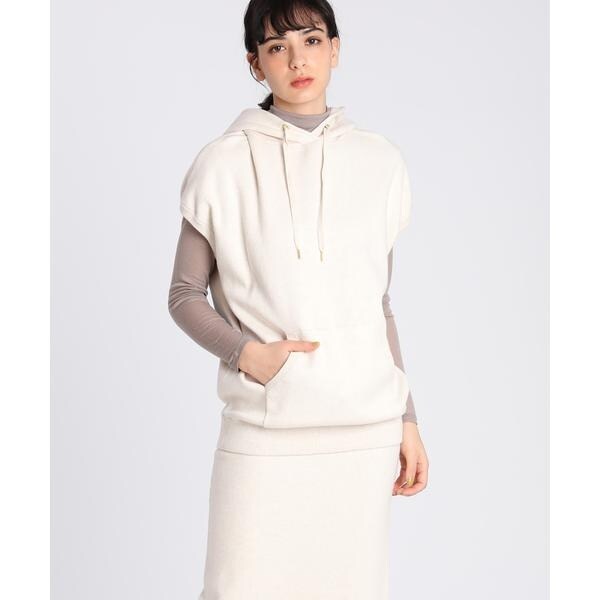 YVON》ニットパーカー | イネド(INED) | 7101170512 | ファッション