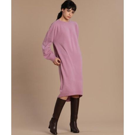 大きいサイズ ニットワンピース Yvon イネド Ined ファッション通販 マルイウェブチャネル