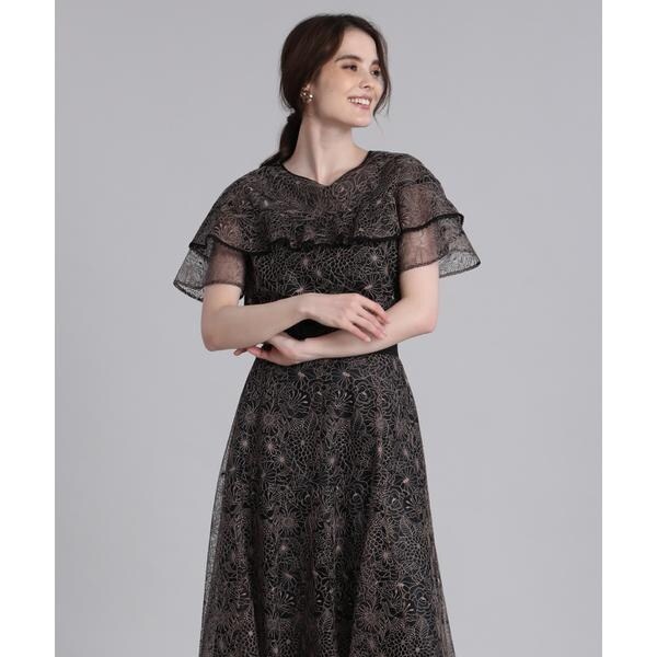 Maglie le cassetto 刺繍レースブラウス マーリエ ル カセット 刺繍レースドッキングカットソー｜Maglie le cassetto（マーリエ