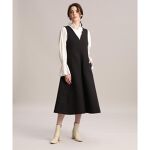 19号》Vネックジャンパースカート《Maglie par ef-de》 | マーリエ ル 