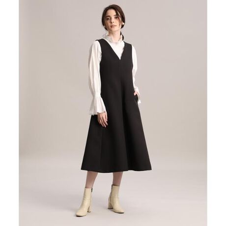 Maglie par ef-de》Vネックジャンパースカート | マーリエ ル カセット 