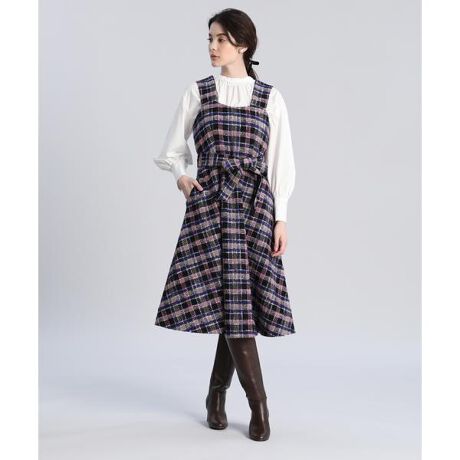 Maglie par ef-de》ループツイードジャンパースカート | マーリエ ル 