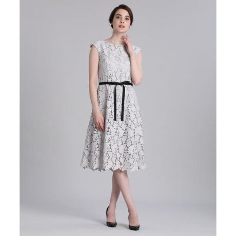 大きいサイズ》トルコレースワンピース《Maglie WHITE 