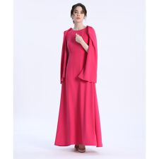 《M Maglie le cassetto》ケープ付3WAYロングドレス