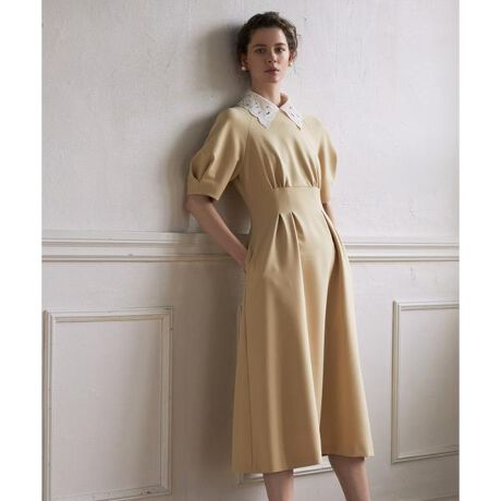 M Maglie le cassetto》パフスリーブワンピース | マーリエ ル  