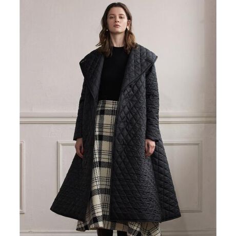 大きいサイズ》テントラインキルティングコート《Maglie par ef-de 