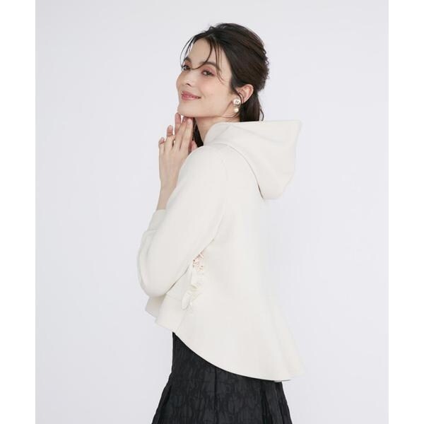 大きいサイズ》サイドフリルパーカー | マーリエ ル カセット(Maglie