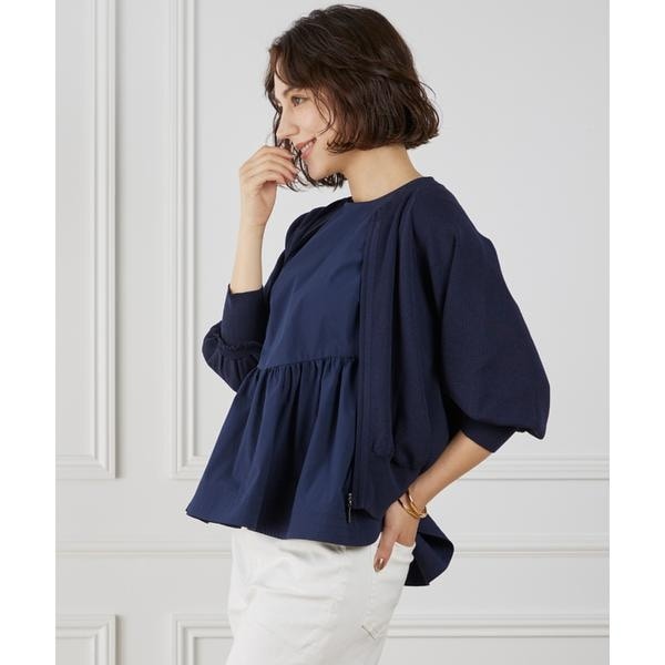スカラップカーディガン | マーリエ ル カセット(Maglie le