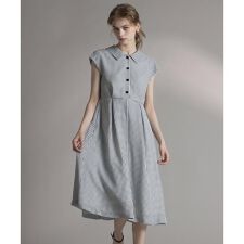 《WEB限定》シアーチェックワンピース