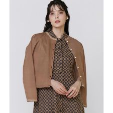 《大きいサイズ》ブレード付きシアーカーディガン