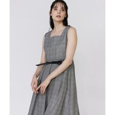 グレンチェックワンピース