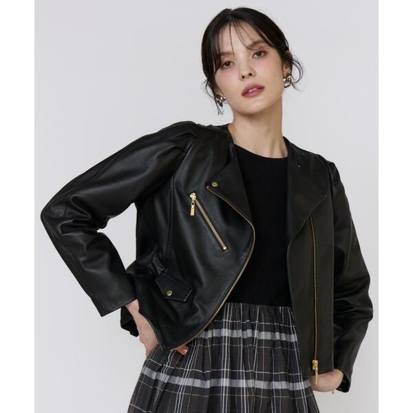 ブルーレーベルクレストブリッジフェイクレザージャケット新品 ブルーレーベルクレストブリッジ BLUE LABEL CRESTBRIDGE