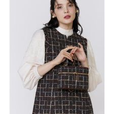 M Maglie le cassetto》LINTONツイードバニティバッグ | マーリエ ル 