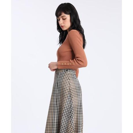 Maglie Par Ef De 釦デザインリブニット エフデ Ef De ファッション通販 マルイウェブチャネル To607 041 03 01