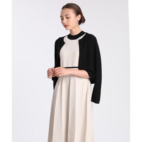 Maglie par ef-de》ホールガーメント(R)ボレロカーディガン《Cuoo  