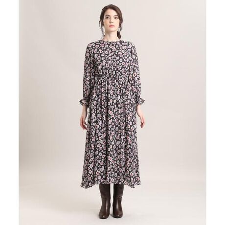 Maglie Par Ef De フラワープリントロングワンピース エフデ Ef De ファッション通販 マルイウェブチャネル