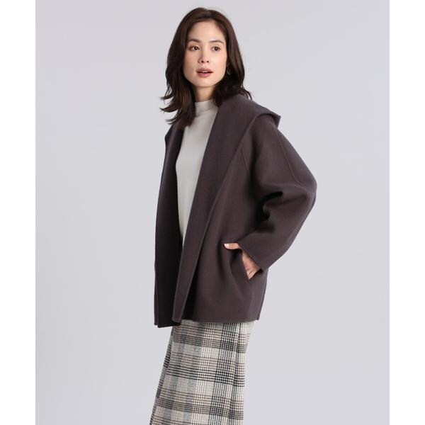 フーデッドショートコート | セブンアイディコンセプト(7ID concept