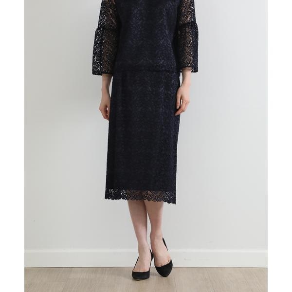 エイココンドウ　冬レース黒スカート　セピアに黒レースロングベスト　未使用長袖 エイココンドウ 冬レース黒スカート セピアに黒レースロングベスト 未