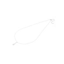 ロングドロップモチーフネックレス