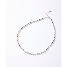 ボールチェーンネックレス