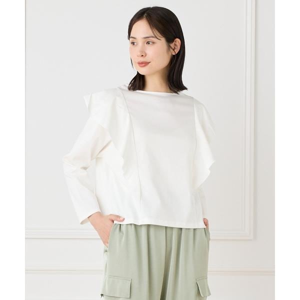 INED / イネド ハイネックロングスリーブトップス 楽天市場】ハイネックロングスリーブトップス／イネド（INED