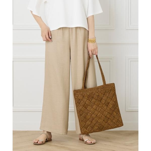 ラフィアトートバッグ《IVAHONA-イバオナ-》 | セブンアイディ