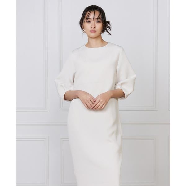 大きいサイズ》7分袖ワンピース | セブンアイディコンセプト(7ID