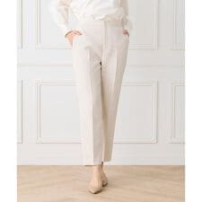 《大きいサイズ》フクレジャカード センタープレスパンツ