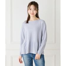 《大きいサイズ》ヘムフレア プルオーバー