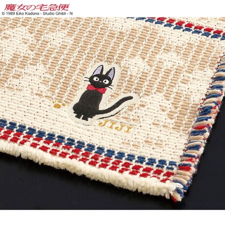 ワッフルジャガード織がおしゃれな ジジのフリーマット 約45 60cm 魔女の宅急便 S D S Senkodesignstudio Mzｼﾞｼﾞﾓﾘﾏｯﾄ ファッション通販 マルイウェブチャネル