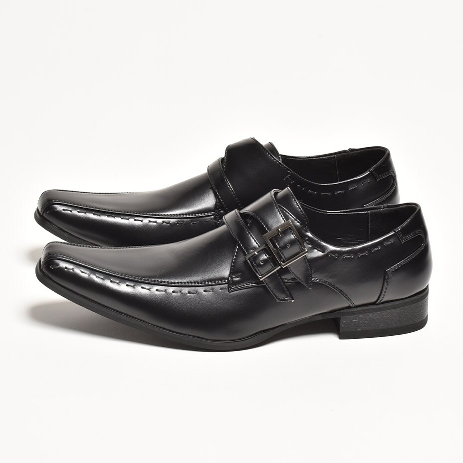 未使用品【SHIPS別注】RIVIERAS オックスフォード シューズ　黒 SHIPS別注】RIVIERAS: Synthetic Leather オックスフォード