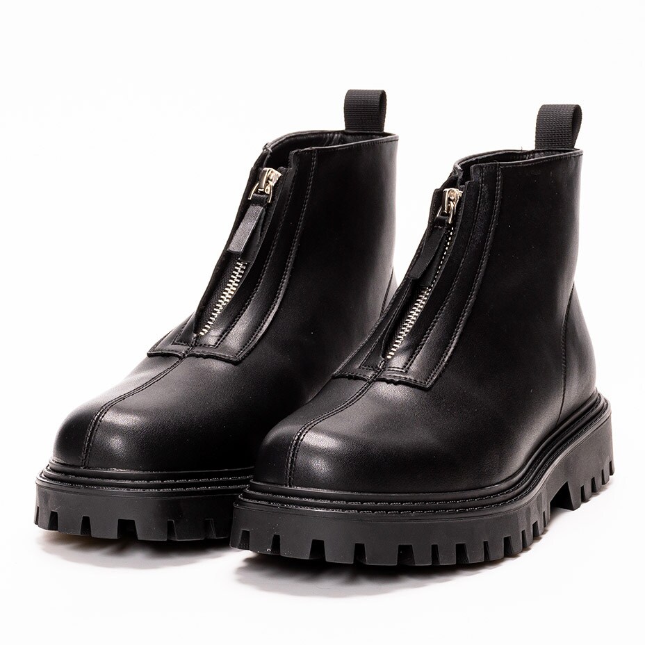 エンデヴァイス endevice ウェッジソールサイドジップブーツ （ブラック） エンデヴァイス endevice ウェッジソールサイドゴアブーツ （ブラック