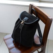 コンパクト スエード リュック / バックパック